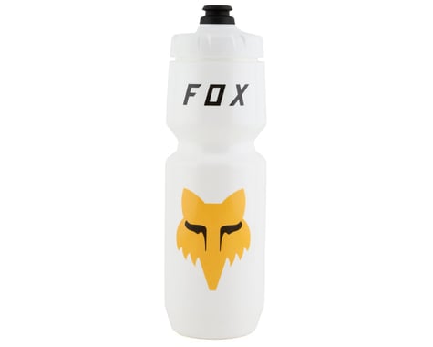 Fox Racing Purist Water Bottle w/ MoFlo Cap (White)