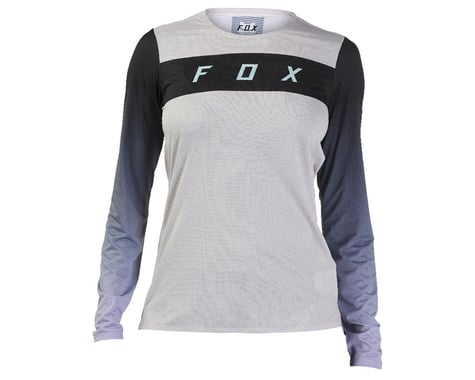 Fox Racing Women's Flexair Race Jersey (Vintage White) (L)