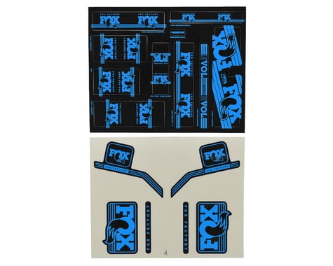 Fox Suspension Heritage Decal Kit for Forks and Shocks (Blue)