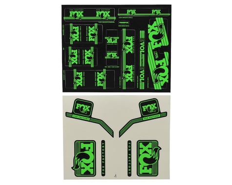 Fox Suspension Heritage Decal Kit for Forks and Shocks (Green)