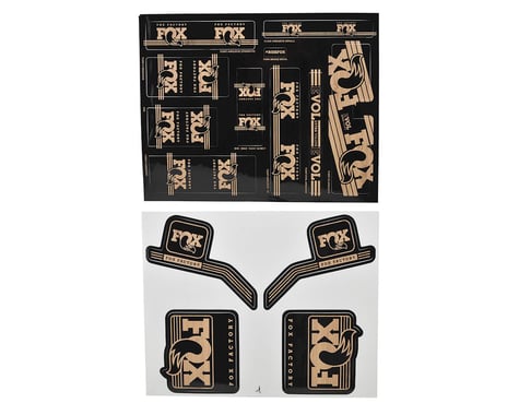 Fox Suspension Heritage Decal Kit for Forks and Shocks (Wood)
