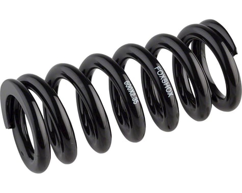 Fox Suspension Steel Rear Shock Spring (Black) (400lbs) (2.5–2.75")