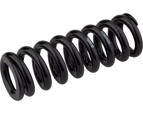 Fox Suspension Steel Rear Shock Spring (Black) (700lbs) (2.5–2.75")
