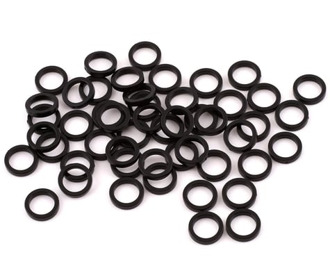 Fox Suspension Plastic Crush Washers (Black) (50 Pack)