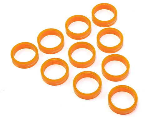 FSA PolyCarbonate Headset Spacers (Orange) (1-1/8") (10) (10mm)