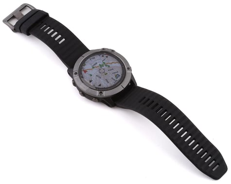 Garmin Fenix 6X Sapphire (Carbon Gray DLC w/ Black Fenix 6 Quick Fit Wristband)