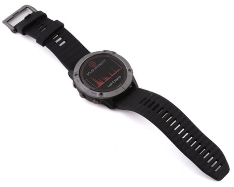 Garmin Fenix 6X Pro Solar (Carbon Gray DLC w/ Fenix 6 Quick Fit Wristband)