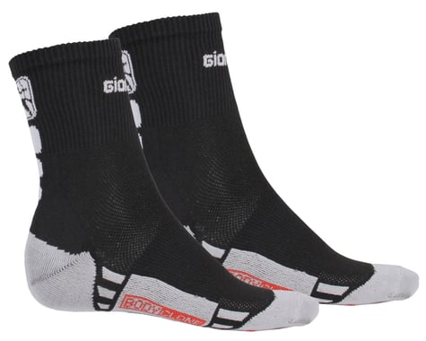 Giordana Men's FR-C Mid Cuff Socks (Black/White) (M)