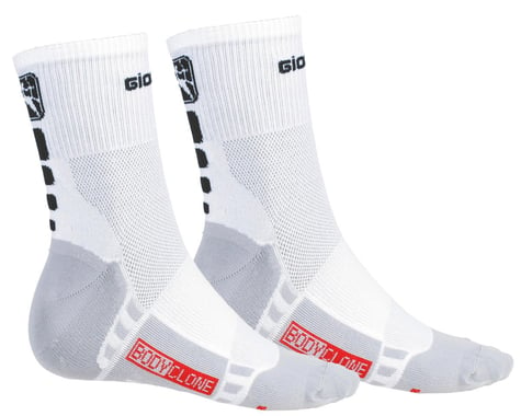 Giordana Men's FR-C Mid Cuff Socks (White/Black) (M)