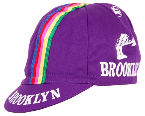 Giordana Team Brooklyn w/ Tape Cycling Cap (Purple)