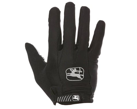 Giordana Strada Gel Long Finger Gloves (Black) (M)