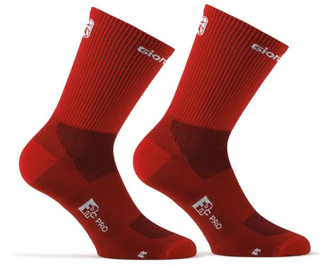 Giordana FR-C Tall Solid Socks (Pomegranate Red) (L)