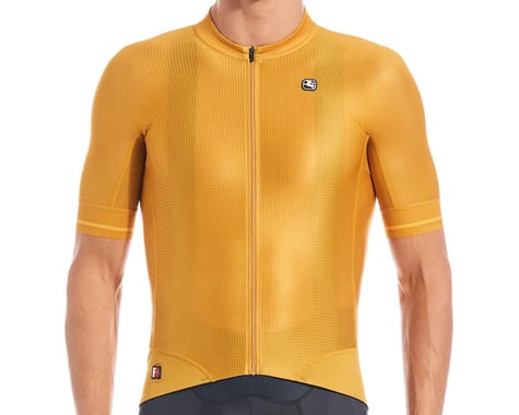 Giordana Men's FR-C Pro Short Sleeve Jersey (Mustard Yellow) (XL)