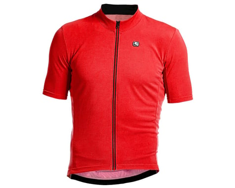 Giordana Fusion Short Sleeve Jersey (Cherry Red) (M)