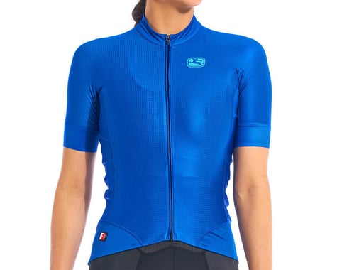 Giordana Women's FR-C Pro Neon Short Sleeve Jersey (Neon Blue) (M)