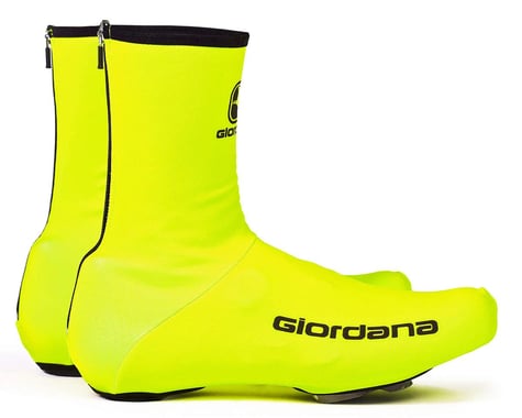 Giordana Winter Insulated Shoe Covers (Fluorescent Yellow) (M)