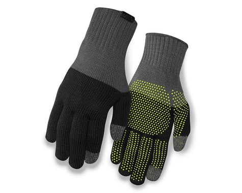 Giro Merino Wool Bike Gloves (Grey/Black)