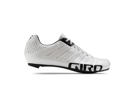 Giro Empire SLX Lace-Up Bike Shoes (White/Black) (39)
