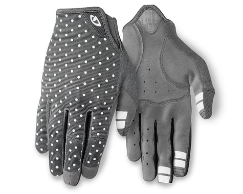 Giro Women's LA DND Gloves (Grey/White Dots) (L)