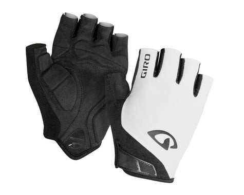 Giro Jag Short Finger Gloves (White) (L)