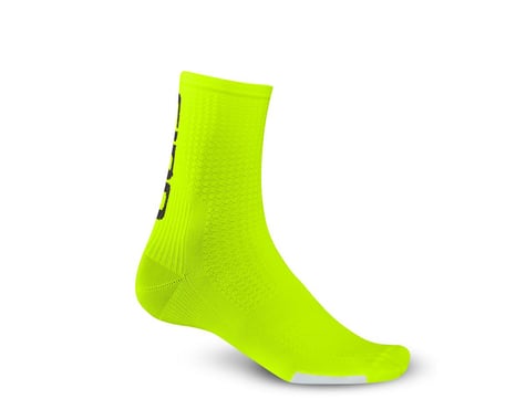 Giro HRc Team Socks (Highlight Yellow/Black)