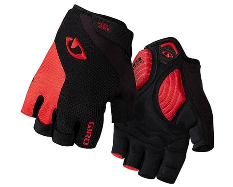 Giro Strade Dure Supergel Short Finger Gloves (Black/Bright Red) (M)