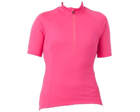 Giro Women's Chrono Sport 1/2 Zip Jersey (Hot Pink)