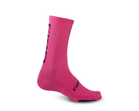 Giro HRc Team Socks (Bright Pink/Black)