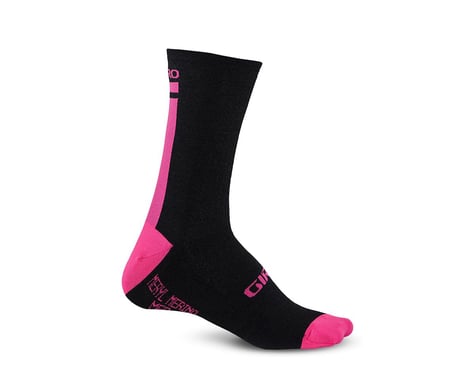 Giro HRc+ Merino Wool Socks (Bright Pink)