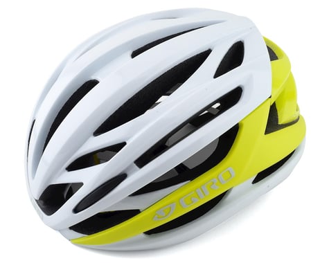 Giro Syntax MIPS Road Helmet (Matte Citron/White)