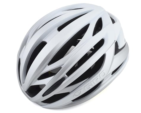 Giro Syntax MIPS Road Helmet (Matte White/Silver) (S)