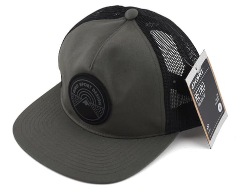 Giro Retro Trucker Hat (Green/Black) (One Size)