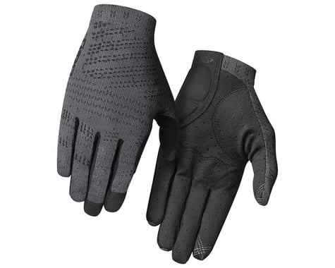 Giro Xnetic Men's Long Finger Trail Gloves (Coal) (L)