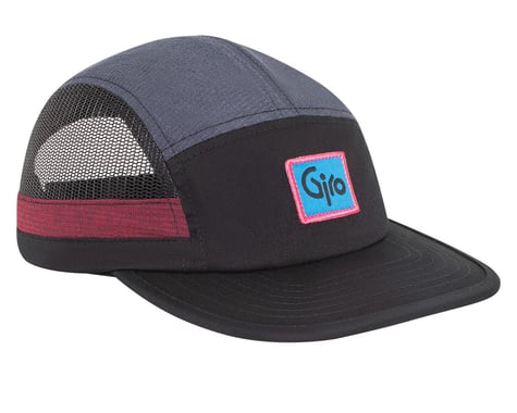 Giro 5-Panel Athletic Cap (Black/Grey) (One Size)