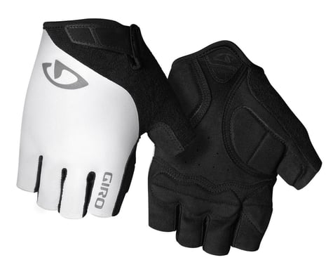 Giro Jag Short Finger Gloves (White) (L)