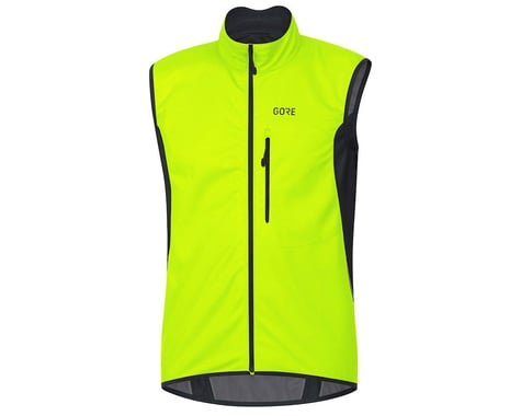 Gore Wear C3 Gore Windstopper Vest (Neon Yellow/Black)