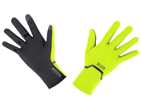 Gore Wear Gore-Tex Infinium Stretch Long Finger Gloves (Neon Yellow/Black) (M)