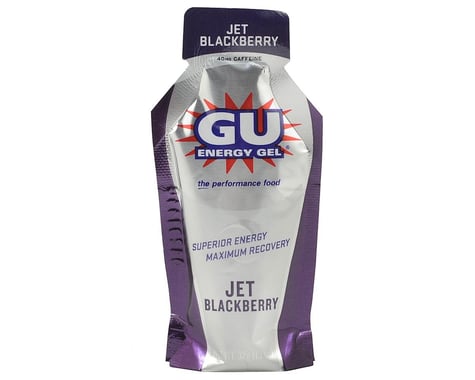 GU Energy Gel (Jet Blackberry) (1 | 1.1oz Packet)