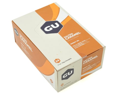 GU Energy Gel (Salted Caramel) (24 | 1.1oz Packets)