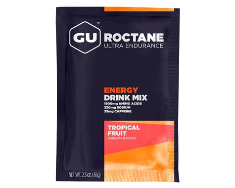 GU Roctane Energy Drink Mix (Tropical Fruit) (10 | 2.3oz Packets)