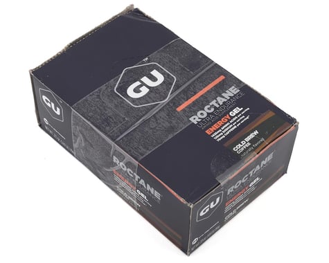 GU Roctane Energy Gel (Cold Brew Coffee) (24 | 1.1oz Packets)