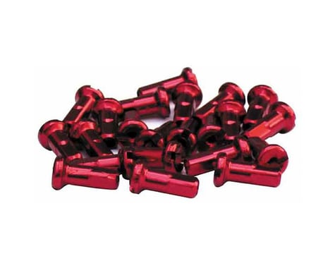Halo Wheels 14 Gauge Nipples (Red) (12mm) (Bag of 50)