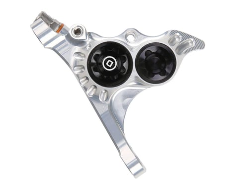 Hope RX4+ Road/Gravel Disc Brake Caliper (Silver) (Hydraulic) (Front) (Front Flat DM +20)