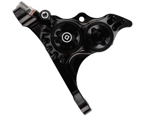 Hope RX4+ Road/Gravel Disc Brake Caliper (Black) (Hydraulic) (Front) (Front Flat DM +20)