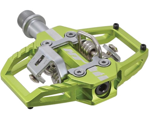 HT T1 Clipless Pedals (Apple Green) (9/16")