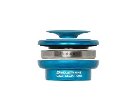 Industry Nine iRiX Headset Cup (Turquoise) (EC34/28.6) (Upper)