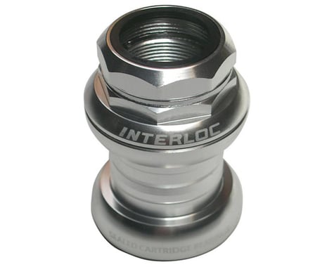 Interloc Racing Design Techno-Glide Headset (Silver) (1" Threaded)
