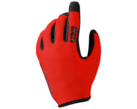 iXS Carve Gloves (Flue Red) (L)