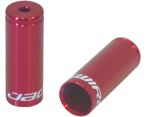 Jagwire End Cap Hop-Up Kit 4mm Shift and 5mm Brake (Red)
