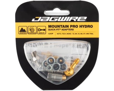 Jagwire Pro Disc Brake Hydraulic Hose Quick-Fit Adapters (Hope)